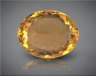 Yellow Citrine Natural Certified  8.7CTS-8384